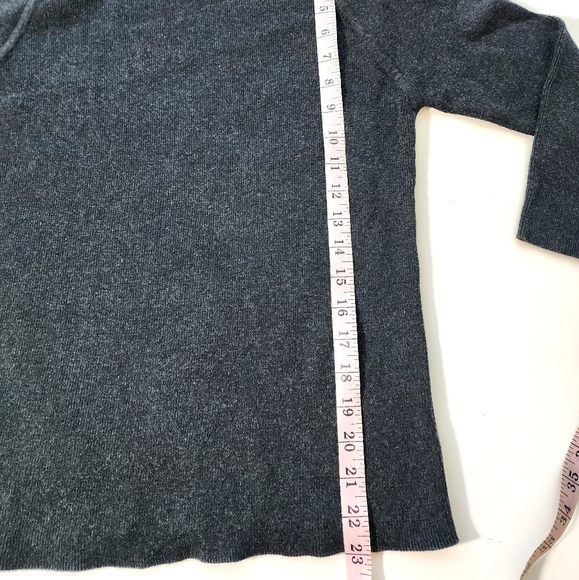 Banana Republic Womens Medium 3/4 Sleeve Scoop Neck 100% Cotton Sweater - Picture 6 of 6